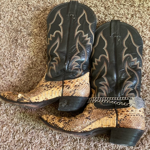 Authentic Snakeskin boots - Picture 3 of 6